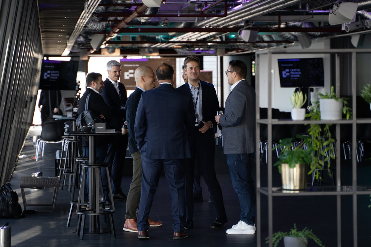 Crypto Finance Forum event